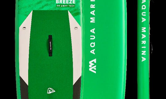 Aqua Marina Breeze ISUP Paddle Board (green) for Rent