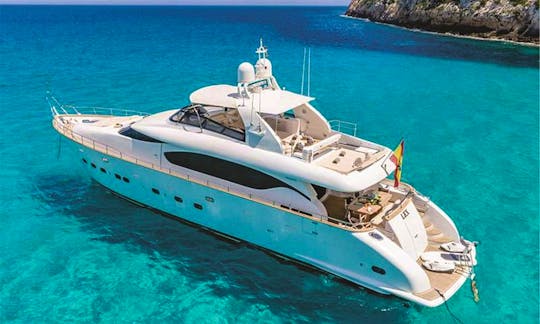 ''Lex'' Maiora 24s Power Mega Yacht Rental in Eivissa, Illes Balears