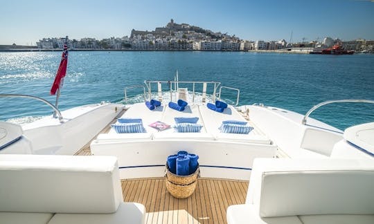 Charter the Mangusta 72 Power Mega Yacht in Eivissa, Illes Balears