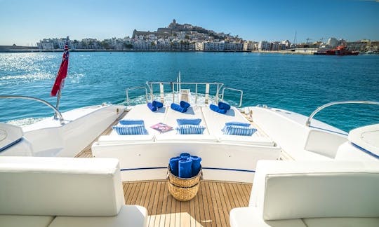 Charter the Mangusta 72 Power Mega Yacht in Eivissa, Illes Balears