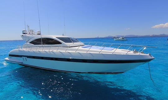 Charter the Mangusta 72 Power Mega Yacht in Eivissa, Illes Balears