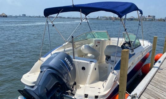 Hurricane Sundeck 24ft Boat - #1 Boat Rental in Galveston