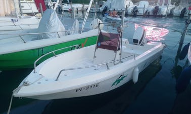 15ft Cantieri Sidra Boat Rental in Portoroz