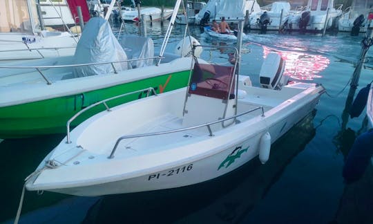 15ft Cantieri Sidra Boat Rental in Portoroz
