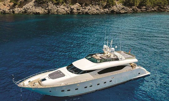 Sublime Mar Maiora Power Mega Yacht Rental in Eivissa, Illes Balears