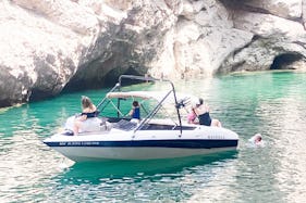 ✨Beautiful and Comfortable 20' Reinell Penta 5.0 OGL for rent at Lake Mead