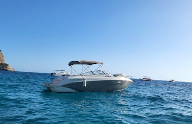 Stingray 250 Deck Boat Rental in Santa Ponsa, Islas Baleares