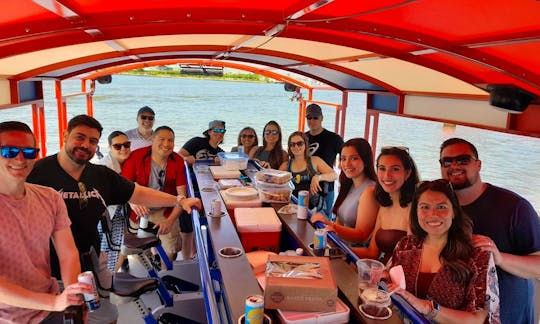 35ft Cycleboat Party Boat Rental in Hoboken, New Jersey