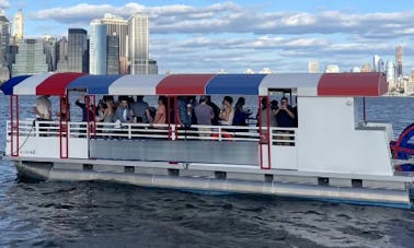 Location de bateaux à vélo et de fête de 35 pieds à Manhattan