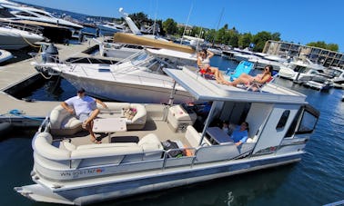 BARCO FLUTUANTE DE FESTA DE 30 PÉS! 