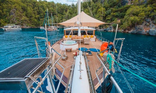 Charter the Luxury Gulet with Jacuzzi On Board in Muğla, Turkey