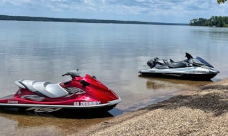 Two Yamaha Waverunner VX PWCs for Rent on Lake Oconee