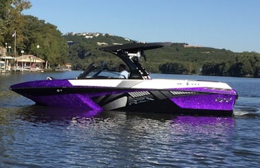 Rent 23' Tige RZX Surf and Wakeboard Boat Rental On Lake Travis, Austin Texas