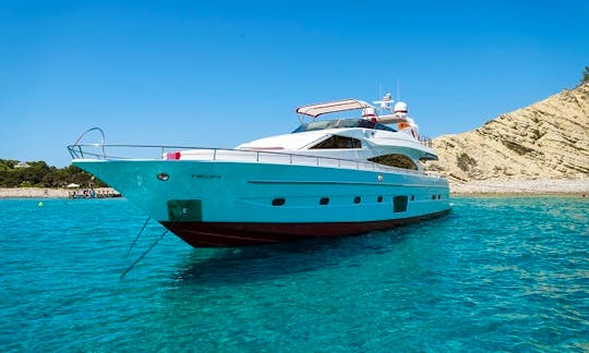 83ft GEMINIS Power Mega Yacht Rental in Eivissa, Spain