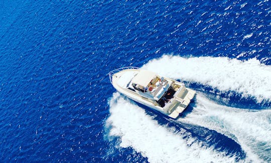 Exclusive Day Cruise From Rhodes Aboard 60ft Ferretti Flybridge Luxury Motor Yacht