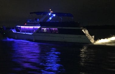 Charter the 60ft Blue Water Mega Yacht in Azle, Texas.
