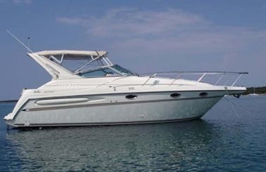 Set Sail in Downtown Chicago with Beautiful 35ft Cruiser Yacht
