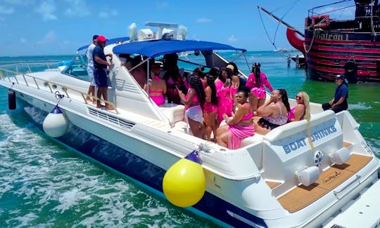 Finally a Perfect Sea Ray Boat for Big Groups! In Cancun and Isla Mujeres! 4hours minimum