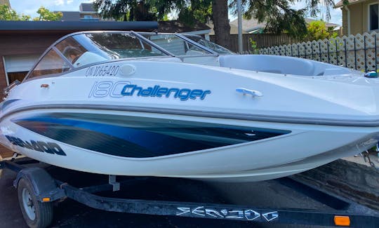 Sea Doo Challenger (8 People) - With water sport equipment (Half or Full day)