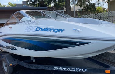 Sea Doo Challenger (7 People) - With water sport equipment (Half or Full day)