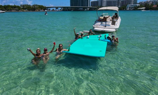 26' SEARAY Deck Boat - Pretty Boat Rental in MIAMI!🌊