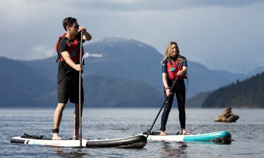 Mobile Paddle Board Rentals anywhere along Sunshine Coast in BC