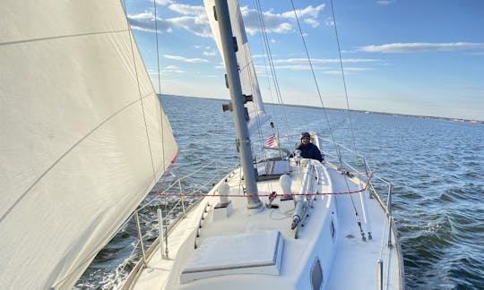 Classic Sparkman & Stevens Sailboat: Choose Leisure Sailing or Hands-On Lessons