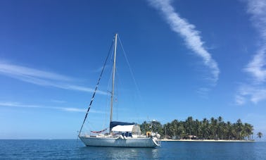 Montecarlo 43’ private sailing boat in San Blas Islands