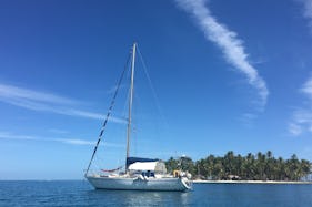 Montecarlo 43’ private sailing boat in San Blas Islands