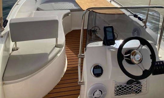 Barco Nireus 490 Óptima Powerboat for rent in Marbella