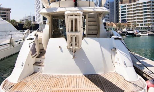 Aicon 56 Luxury Yacht in Dubai, United Arab Emirates