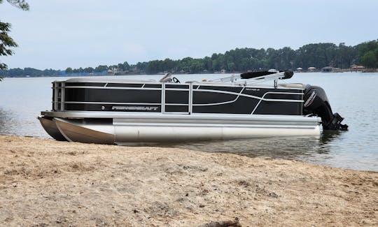 2022 21ft Princecraft Vectra Pontoon for Rent on Mtn Island Lake!