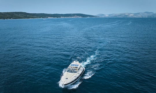 All aboard, and no one will be bored! 40ft Absolute Motor Yacht Charter in Split!!