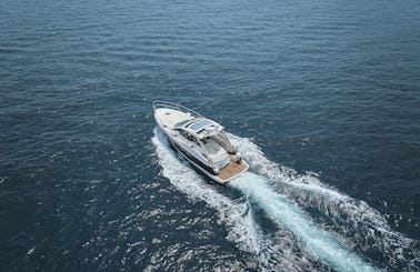 All aboard, and no one will be bored! 40ft Absolute Motor Yacht Charter in Split!!