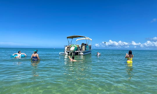 Boat Tours in Fort Myers Beach on Godfrey 2286 SFL Pontoon