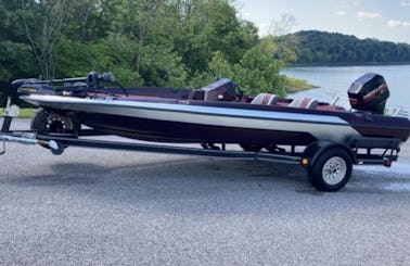 18ft Astron Bass Boat for rent on Nolin/Rough River