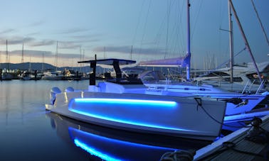 Luxury Experience 29ft Titan Yacht in La Cruz de Huanacaxtle (Includes food)