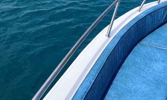 Your Aquatic Escape: Rent a 16ft Ayhan Deck Boat in Kalivia, Captain Optional!