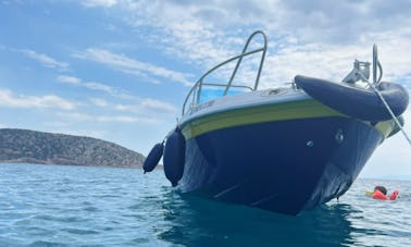 Your Aquatic Escape: Rent a 16ft Ayhan Deck Boat in Kalivia, Captain Optional!