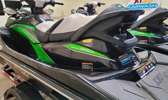 2022 Kawasaki STX 160 LX for rent lake simcoe/lake ontario
