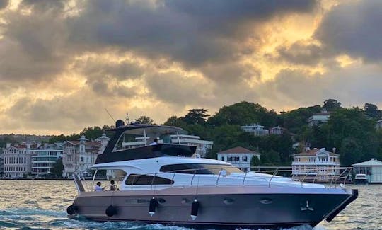 2021 Türkiye 60' Luxury Motor Yacht for Charter in İstanbul
