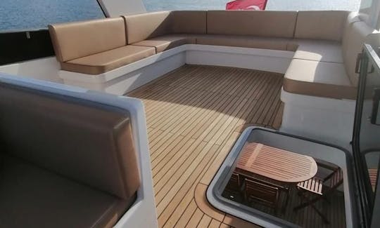 Yacht à moteur de luxe Turkey de 60 pieds 2021 à louer à Istanbul
