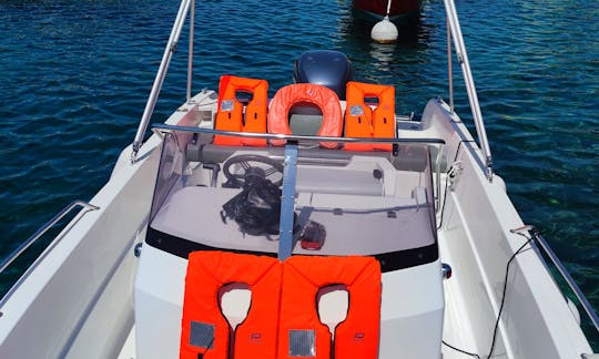 Rent a 23' Pacific Craft in Selce, Croatia