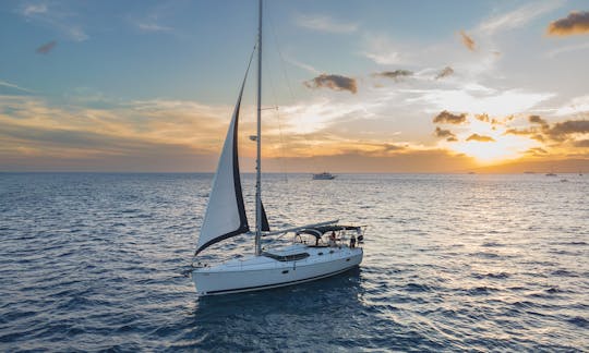 The SV Praha Luxury Sailing Yacht in Honolulu, Hawaii