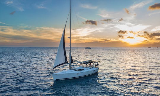 The SV Praha Luxury Sailing Yacht in Honolulu, Hawaii
