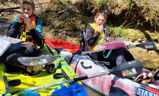 Location de kayaks Staxx à Lexington, en Caroline du Nord