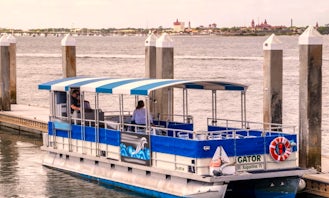 40' Pontoon for a party on the waterway in St. Augustine FL