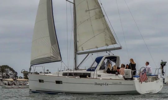 Crewed Charter 38 Ft Beneteau Sail Boat (Up to 12 Guests) in Newport Beach California