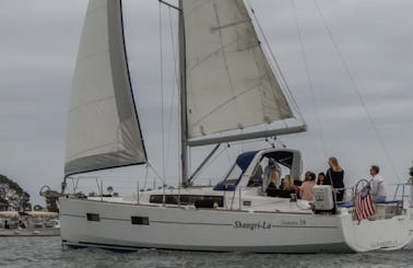 Crewed Charter 38 Ft Beneteau Sail Boat (Up to 12 Guests) in Newport Beach California