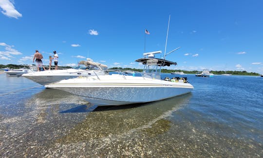 Beached, exploring Gull Point, Prudence Island